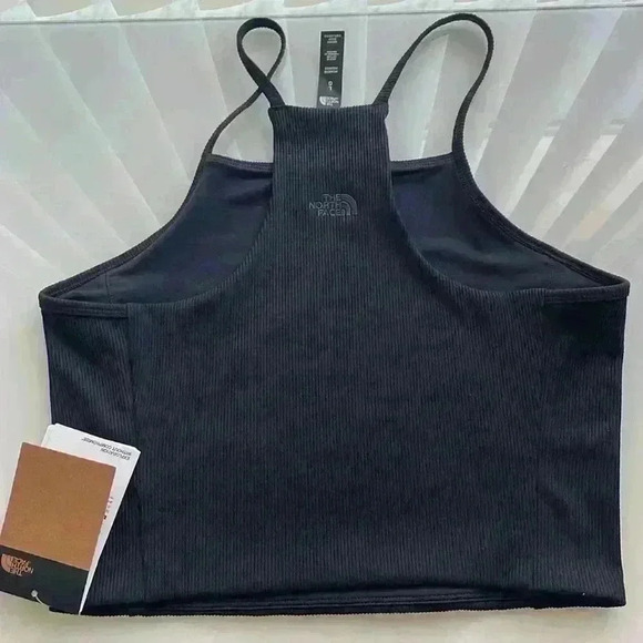 The North Face -Never Stop Exploring -Guide Forward rib tanklette NWT - Picture 2 of 11